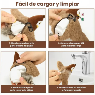 Cocogato™ Pájaro Volador Interactivo