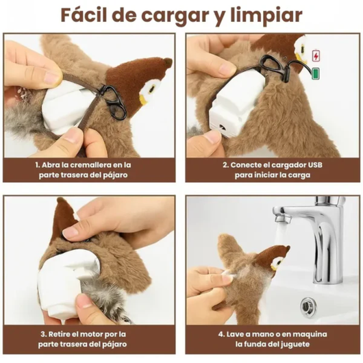 Cocogato™ Pájaro Volador Interactivo