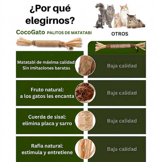 Por qué elegir CocoGato